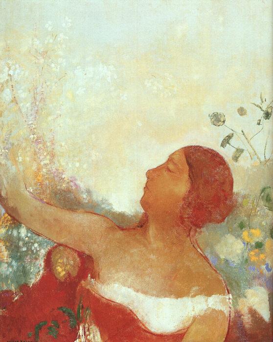 Odilon Redon The Predestined Child oil painting image